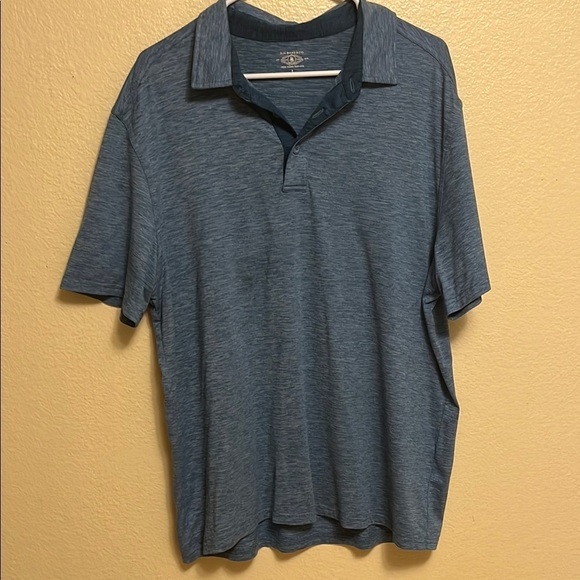 Classic Blue Polo Shirt with Soft Fabric and Relaxed Fit - Picture 1 of 3